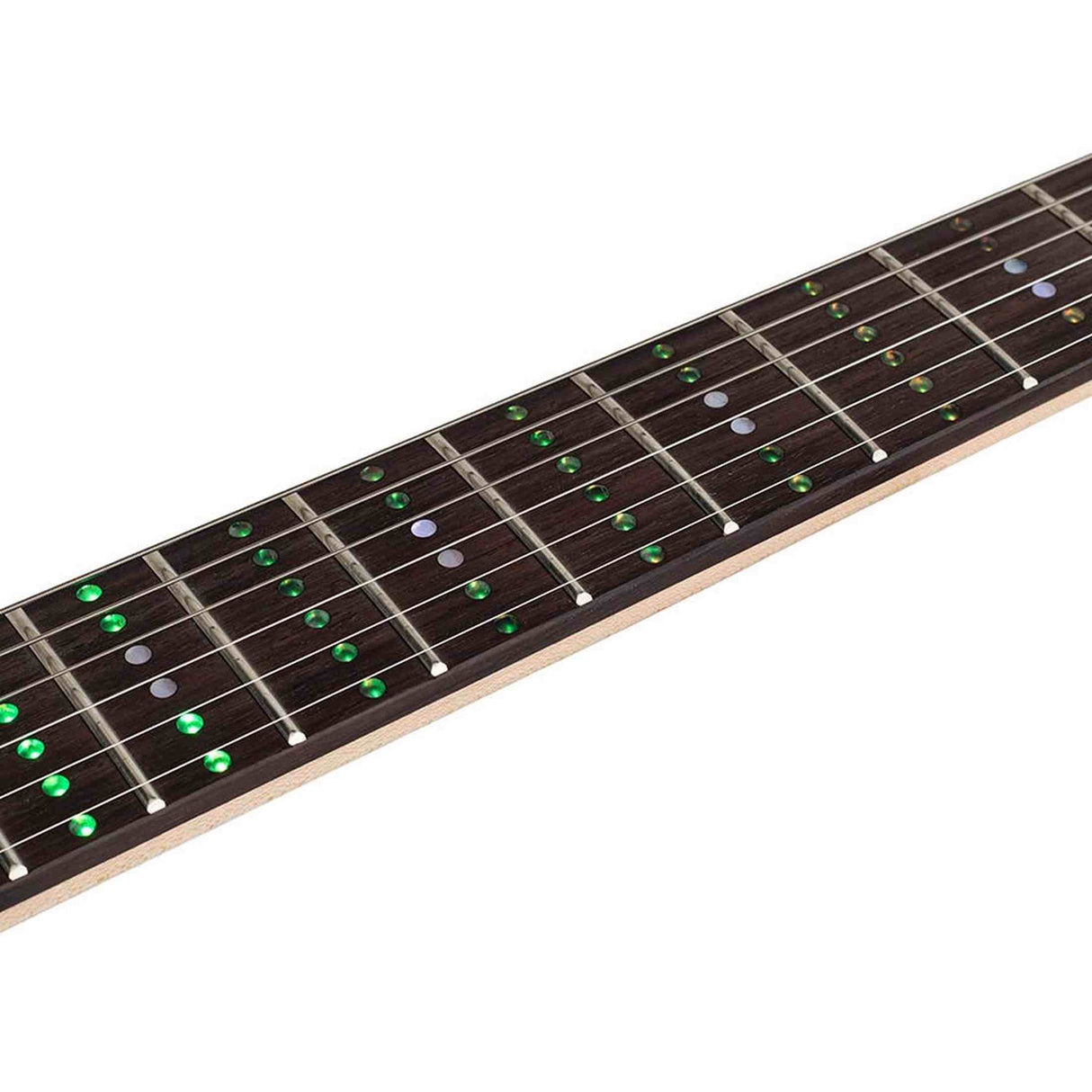 Litejam RGB24/BK Smart Learning Elektrische Gitaar Set Black 24 frets HSH RGB LED