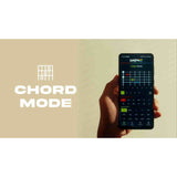 Litejam RGB24/BK elektrische gitaar – 24 frets, 144 RGB LED’s, HSH-configuratie, met gigbag, zwart