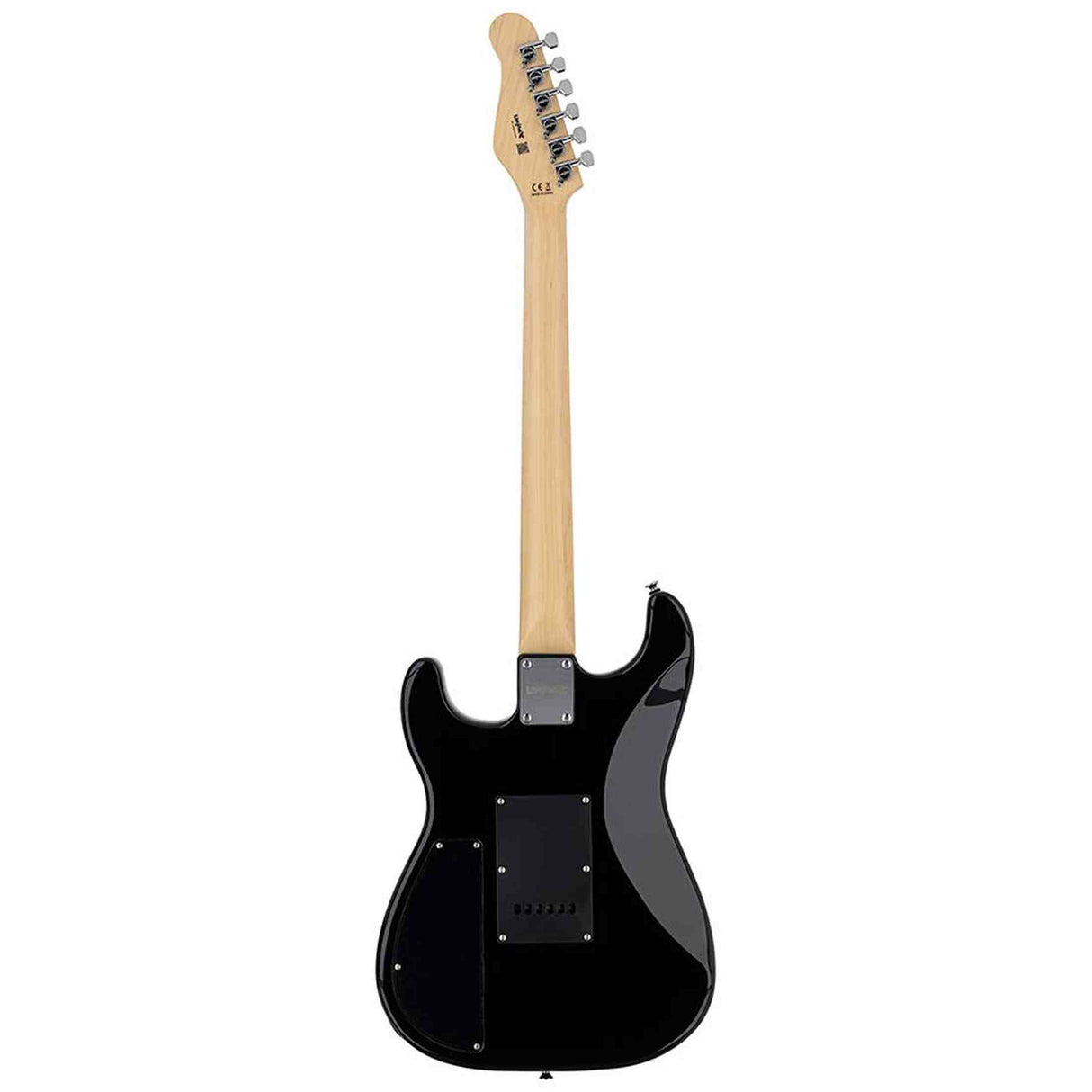 Litejam RGB24/BK Smart Learning Elektrische Gitaar Set Black 24 frets HSH RGB LED
