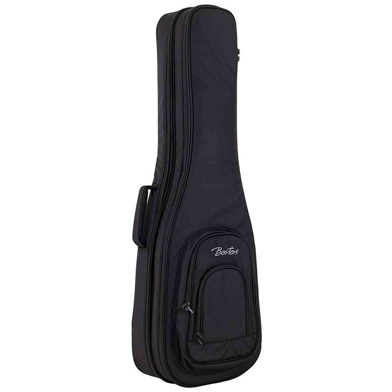 Boston EGB2-565 deluxe gigbag voor 2 elektrische gitaren 25mm padding 1680D zwart rugzakriemen