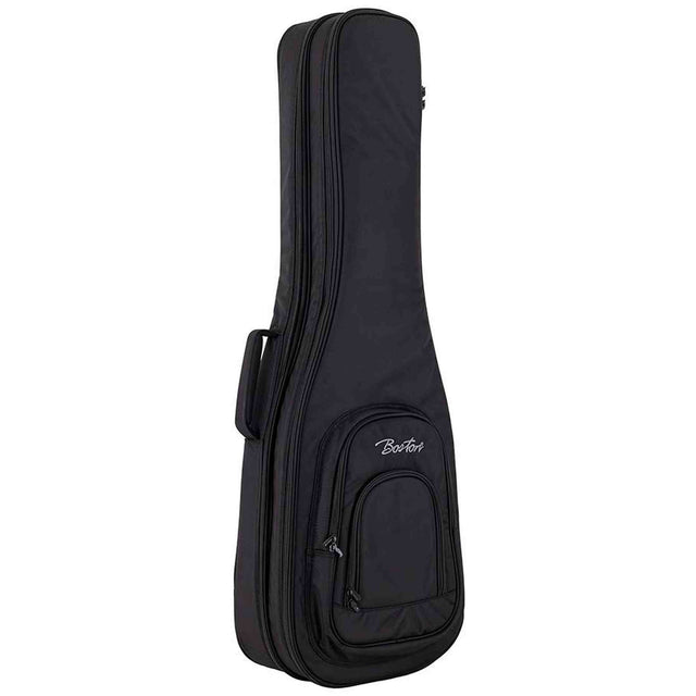 Boston EGB2-565 deluxe gigbag voor 2 elektrische gitaren 25mm padding 1680D zwart rugzakriemen