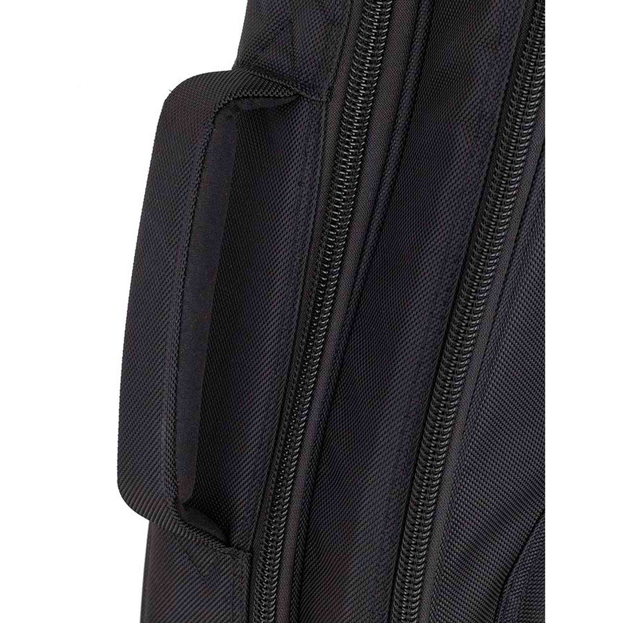 Boston EGB2-565 deluxe gigbag voor 2 elektrische gitaren 25mm padding 1680D zwart rugzakriemen