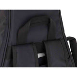 Boston EGB2-565 deluxe gigbag voor 2 elektrische gitaren 25mm padding 1680D zwart rugzakriemen