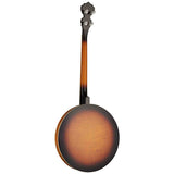 SX BJ554PVS 550 Series Tenor Banjo - 4-snarig, Vintage Sunburst