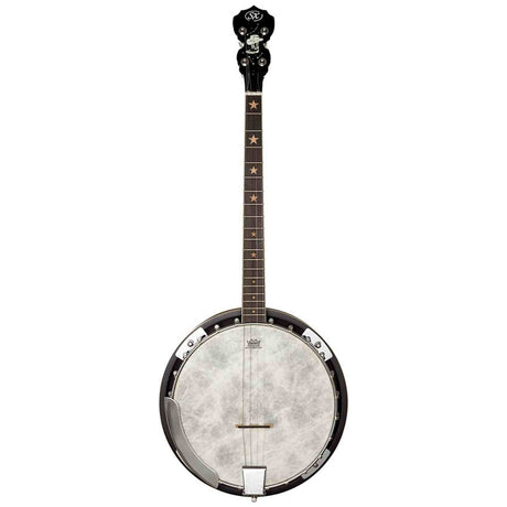 SX BJ554PVS 550 Series Tenor Banjo - 4-snarig, Vintage Sunburst
