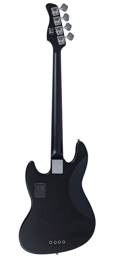 Sire V3N 4/BKS Marcus Miller 4-snarige Actieve Jazz Bas Satin Black met 2-Bands Preamp