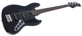 Sire V3N 4/BKS Marcus Miller 4-snarige Actieve Jazz Bas Satin Black met 2-Bands Preamp