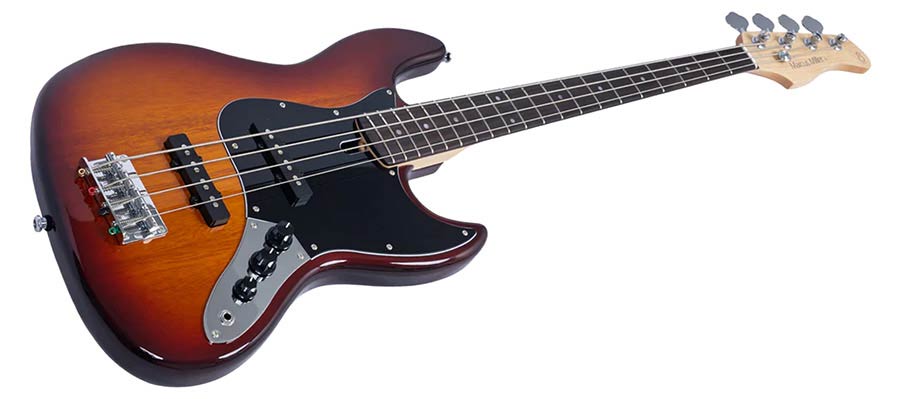 Sire Marcus Miller V1 4/TS V Series 4-snarige Basgitaar Set Tobacco Sunburst met 40W Versterker