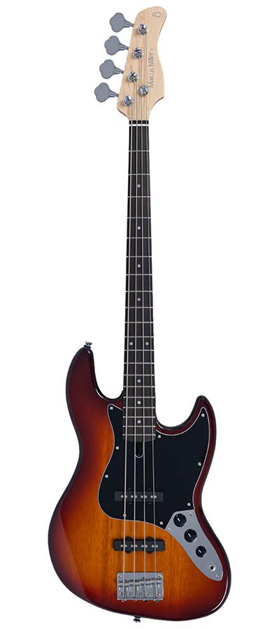 Sire Marcus Miller V1 4/TS V Series 4-snarige Basgitaar Set Tobacco Sunburst met 40W Versterker