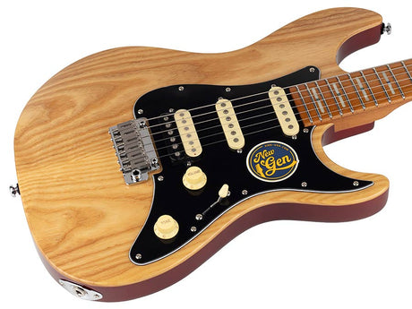 Sire S7S HSS/NT Larry Carlton S-Style Elektrische Gitaar Natural met Swamp Ash Top en Locking Tuners