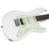 Sire S1/AWH elektrische gitaar S-style Antique White met mahonie body en rosewood toets