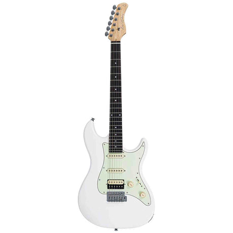 Sire S1 ST-Style Elektrische Gitaar Antique White + NUX Mighty-8 MK2 Versterker