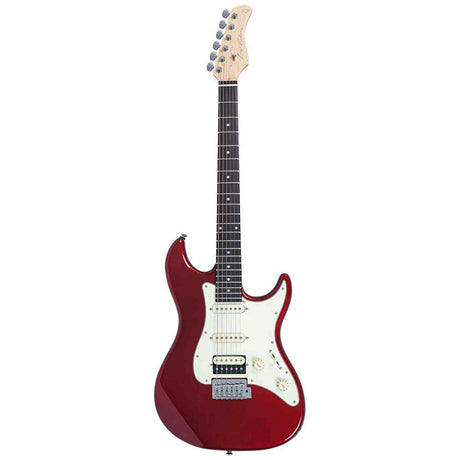 Sire S1 ST-Style Elektrische Gitaar Candy Apple Red + NUX Mighty-8 MK2 Versterker