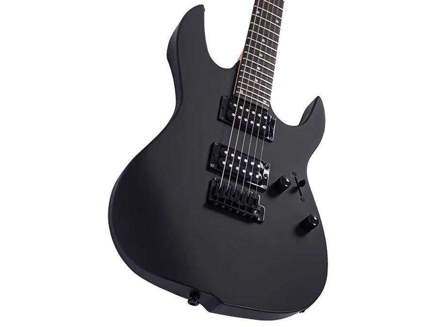 Sire X1 Larry Carlton ST-Style Elektrische Gitaar Black Satin