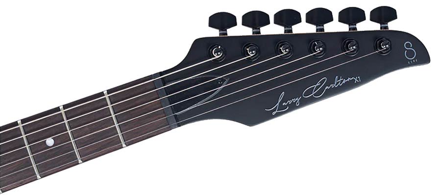Sire X1 Larry Carlton ST-Style Elektrische Gitaar Black Satin