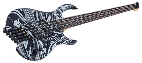 Sire M6H 5/BKSW Marcus Miller M6 Headless 5-String Active Basgitaar Black Swirl