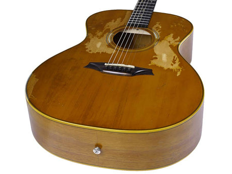 Bromo BAR2R Rocky Mountain Series all solid grand auditorium gitaar, solid spruce top, solid mahogany body, satin relic, heavy duty tas