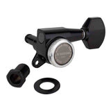 Gotoh GTH15351 SG381 stemmechanieken (posts 6xL) met Magnum Lock Trad and 07 knoppen, 6R, zwart