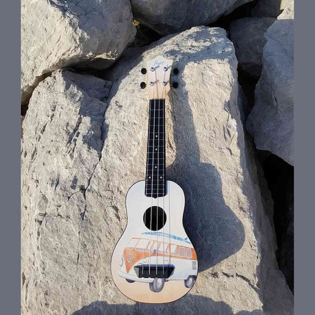 Flight TUS-25 BUS Soprano Ukulele met Linden Top, ABS Body en Aquila Snaren