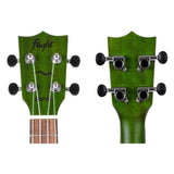 Flight DUC380 CEQ Jade Elektrisch-Akoestische Concert Ukulele met Cutaway, Mahogany Body, Pickup met EQ en Aquila Nylgut Snaren