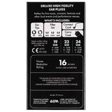 Fender 0990545001 Oordoppen Deluxe Hi-Fi Verwisselbare Filters Inclusief Case