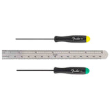 Fender 0990654030 Gitaar Liniaal en Inbussleutel Set Setup Gereedschap Staal