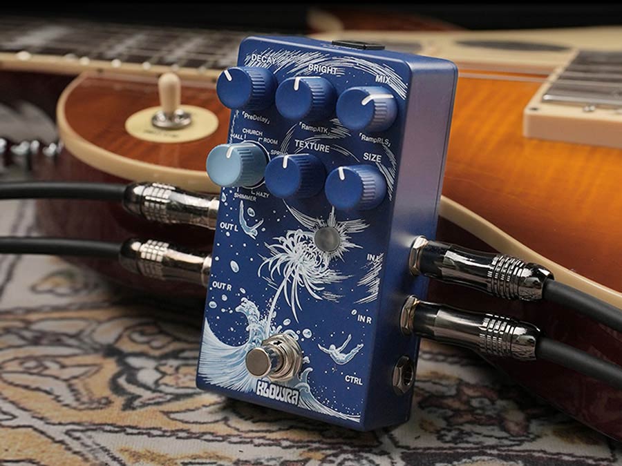 Klowra KBS-01 Bloom Infinity LIMBO stereo multi-type reverb pedaal
