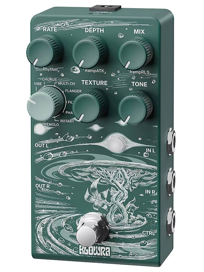 Klowra KBS-03 Bloom Infinity SPROUT stereo multi-type modulation pedaal