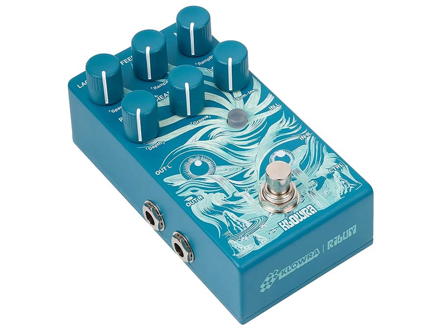 Klowra KBS-05 Bloom Infinity RILUM stereo multi-head delay pedaal