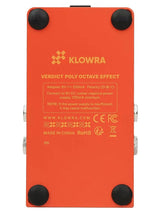 Klowra KBS-06 Bloom Infinity VERDICT polyphonic octave pedaal - 4 octaven