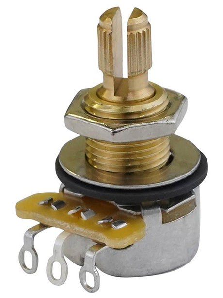 CTS USA CTS-2501 250K Audio Potmeter Mini Type met Inch As en 16 mm Behuizing