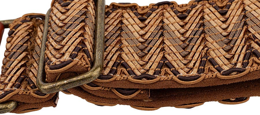 Gaucho GST-1040 Grass Series Gitaarband met Suède Achterzijde