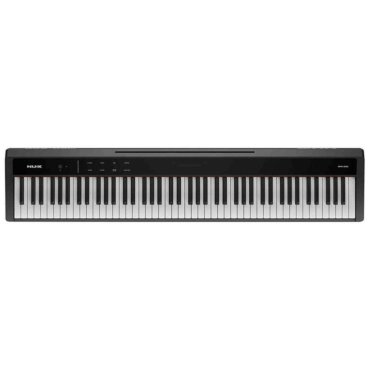 NUX NPK-200 Digital Stage Piano Set met NPS-2 standaard, 88 toetsen en kruk