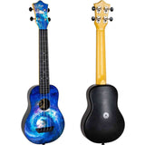 Flight TUS-40 SPACE Soprano Ukulele met Linden Top, ABS Body en Aquila Snaren