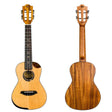 Flight Victoria Tenor EQ-A Ukulele met Solid Sitka Spruce Top, Acacia Body, Cutaway en Pickup