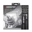 Monster Classic Gitaarkabel 6,4 Meter Spiraalkabel Rechte Jack naar Rechte Jack