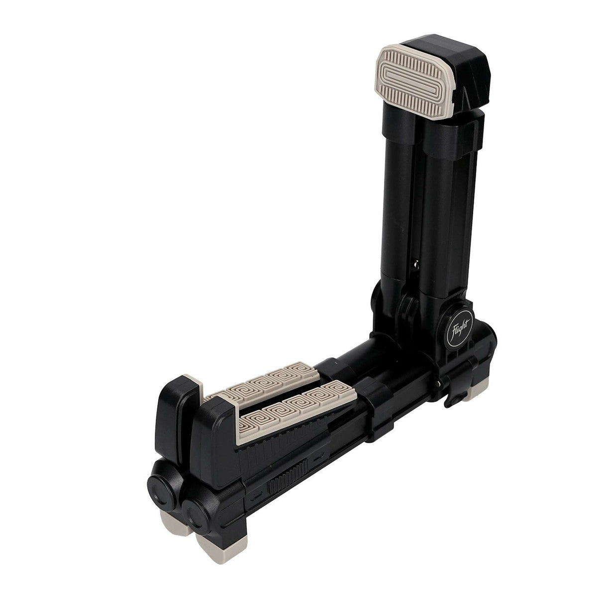 Flight FLUST01-BK Aluminium Ukulele Standaard Opvouwbaar met Rubber Bescherming