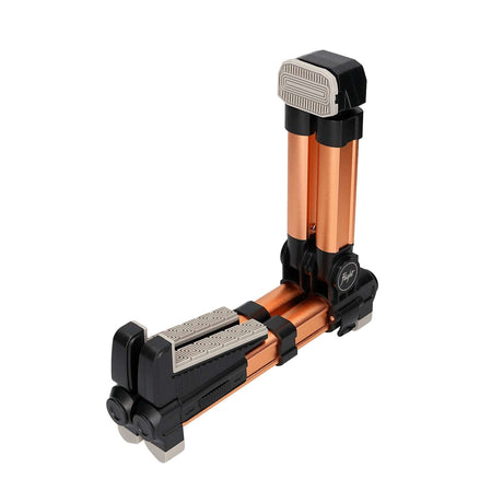 Flight FLUST01-GD Aluminium Ukulele Standaard Opvouwbaar met Rubber Bescherming