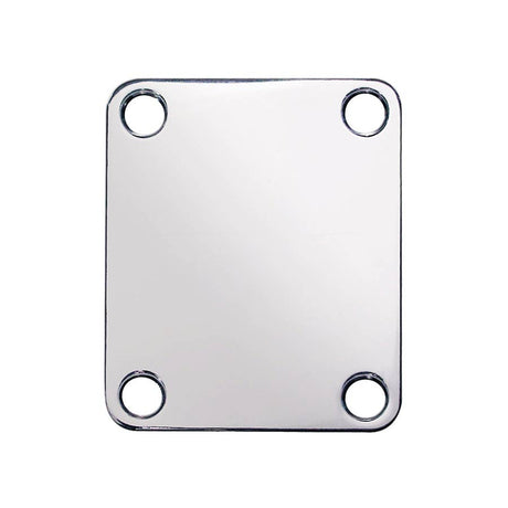 Boston NP-64-C neck mounting plate, 64,2x51mm, rectangular, chrome