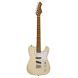 Aria 615-MK2 Hot Rod Collection Nashville MBWH Marble witte elektrische gitaar