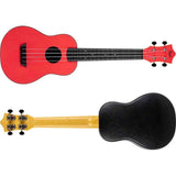Flight TUC-35 RD Concert Ukulele Rood met Linden Top, ABS Body en Aquila Nylgut Snaren