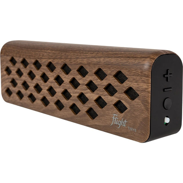 Flight Tiny6 Walnut Bluetooth Ukulele Versterker 2x3W met Oplaadbare Batterij en Walnut Afwerking