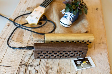 Flight Tiny6 Maple Bluetooth Ukulele Versterker 2x3W met Oplaadbare Batterij en Maple Afwerking