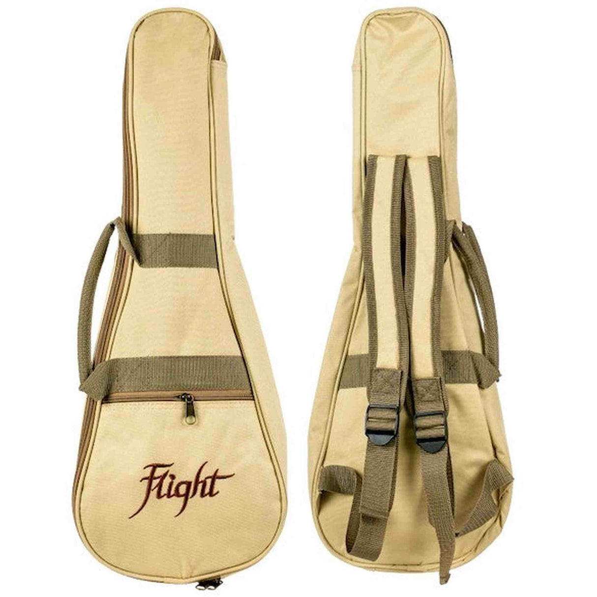 Flight AUC-33 Jungle Concert Ukulele met Spruce Top, Sapele Body en Aquila Nylgut Snaren