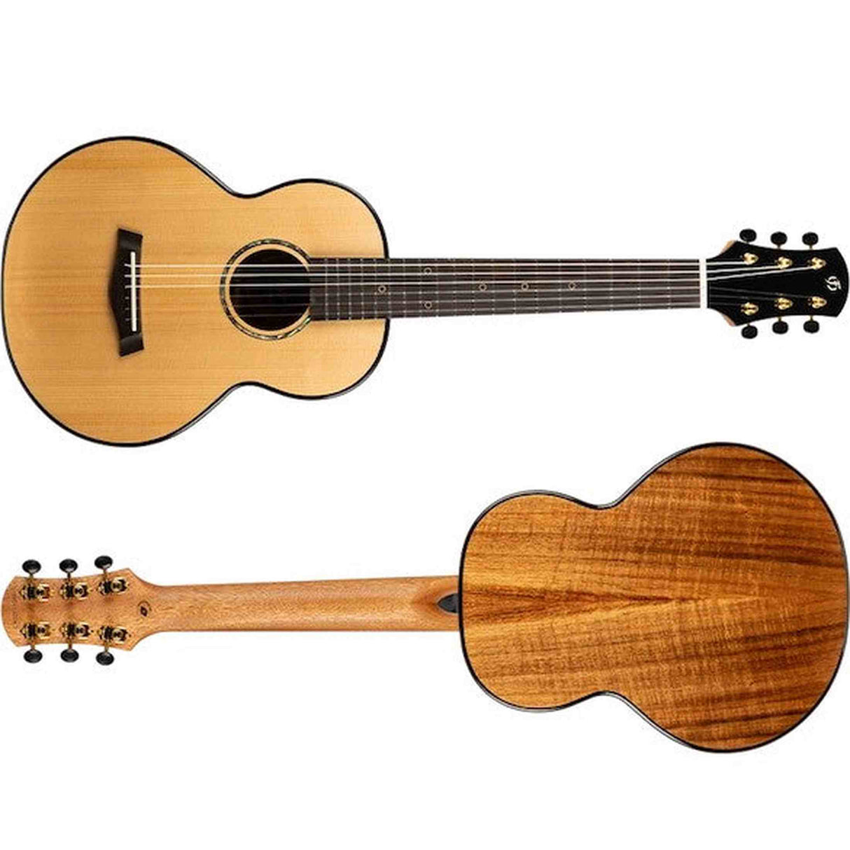 Flight ALMGUT850 GUT850 Massieve Top Guitalele