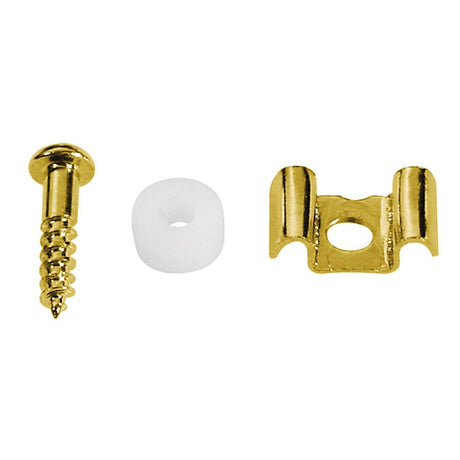 Boston SH-2-G string retainer, Stallion, with nylon spacer and screw, gold