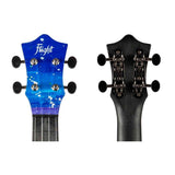 Flight UTS-42 SNOW Ultra Travel Soprano Ukulele met Polycarbonate Body en Fluorocarbon Snaren