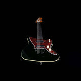 JET JJ-350 GR R Offset Elektrische Gitaar HH Rosewood Toets Hardtail Groen