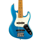 Flight Mini JB Bass LPB Elektrische Mini Bas Ukulele Metallic Blue met Dual Pickups en 584 mm Mensuur