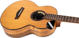 Flight Lily Baritone EQ-A Elektrisch-Akoestische Baritone Ukulele met Solid Cedar Top, Mango Body en Stalen Snaren